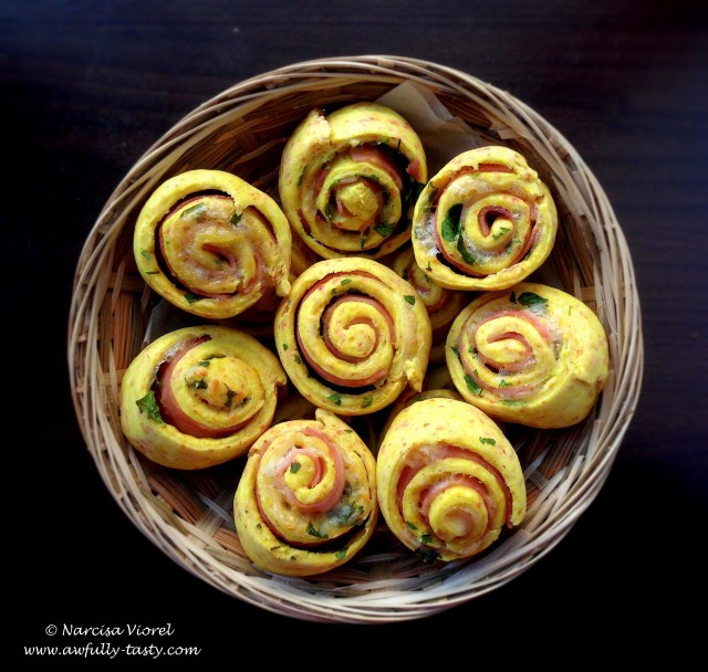 melci cu tumeric, sunca si patrunjel 5