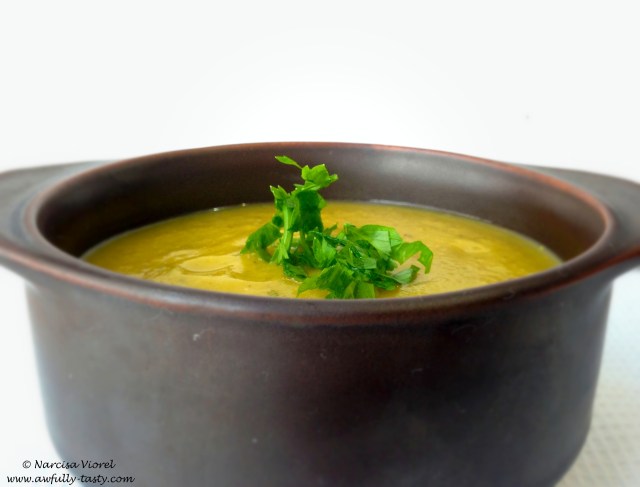 supa crema de fasole galbena 4