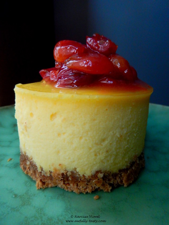 cheesecake cu ricotta si cirese