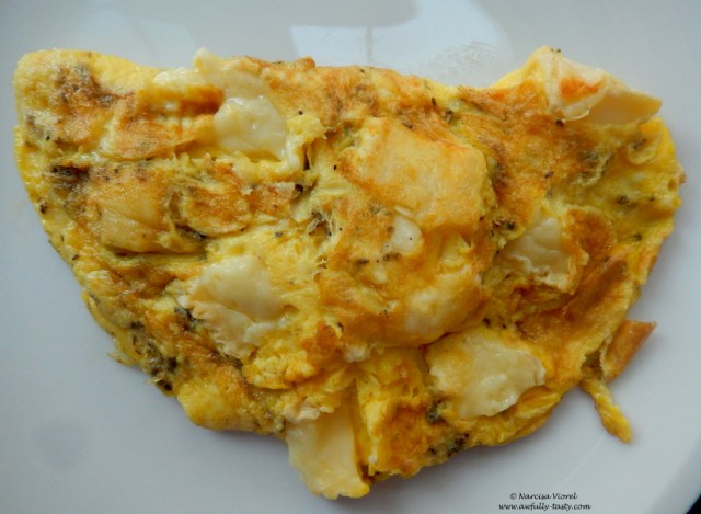 omleta cu Camembert