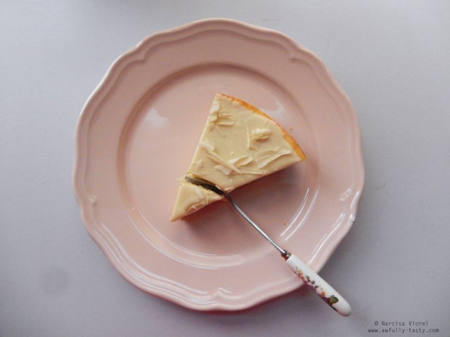 cheesecake cu ciocolata alba