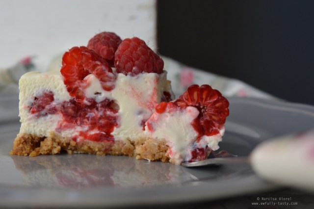 cheesecake zmeură